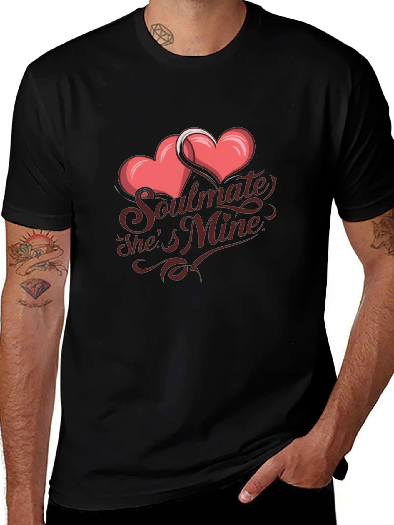 Variant 18 of Soulmate She's Mine Graphic Tee