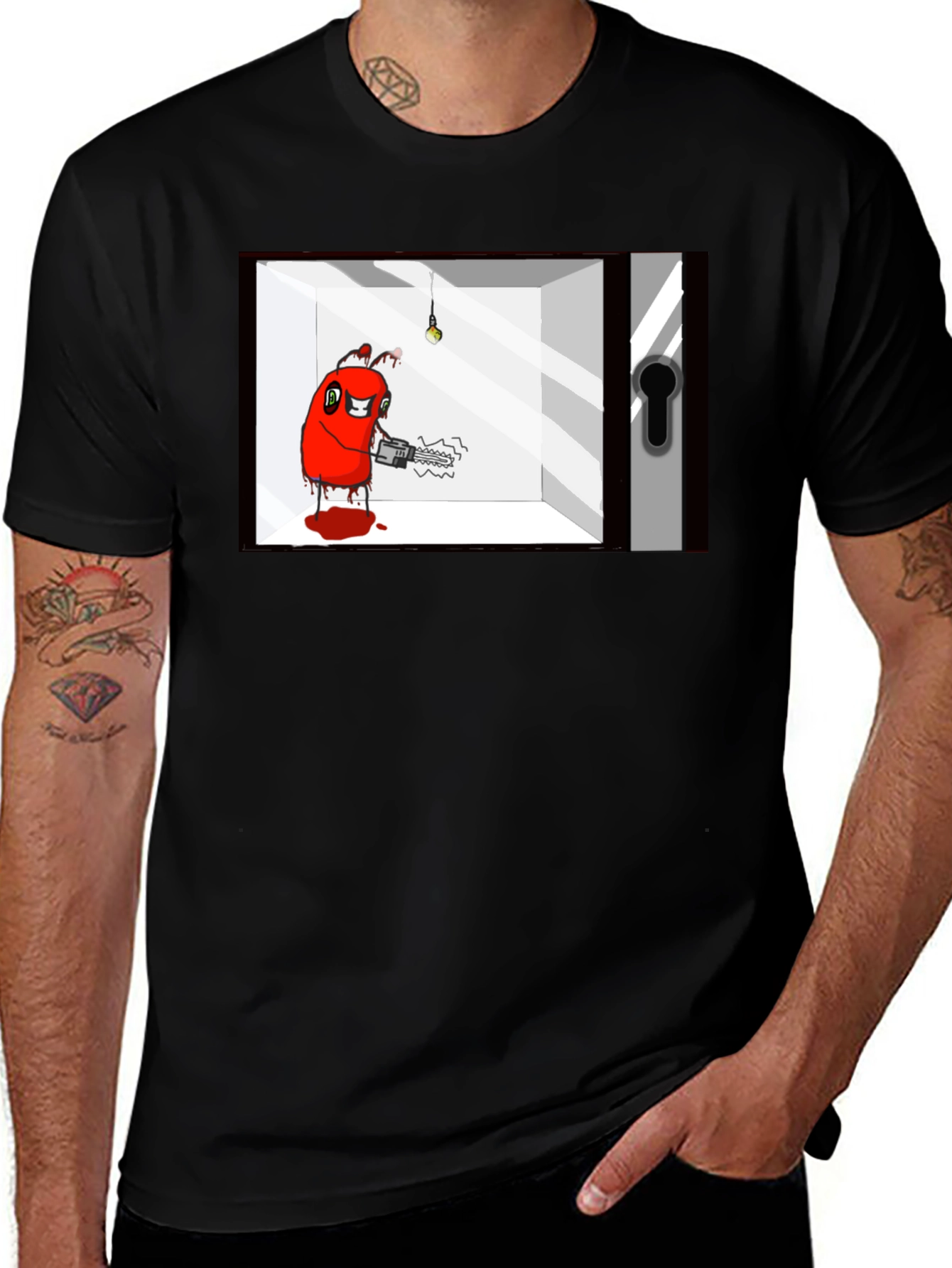 Variant 28 of Cartoon Killer T-Shirt