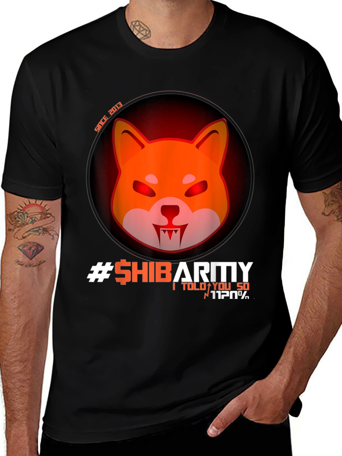 Shiba Army T-Shirt - Crypto Meme Tee