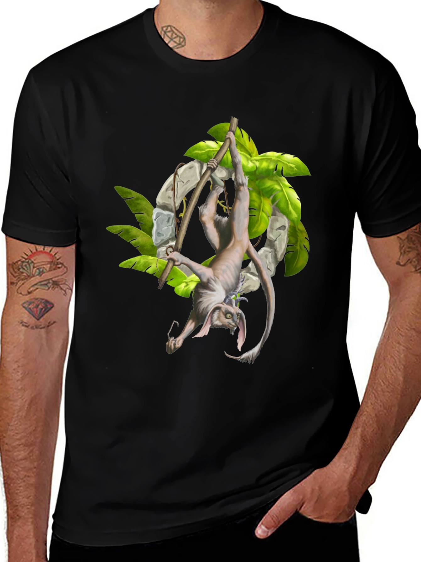 Fantasy Creature Graphic T-Shirt