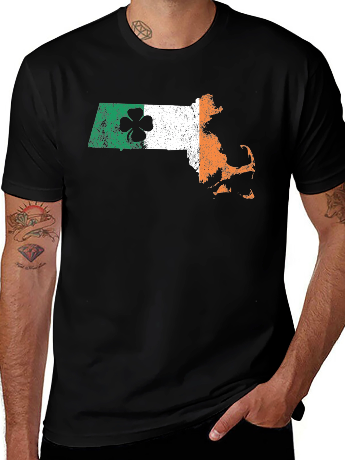 Irish Massachusetts Pride T-Shirt