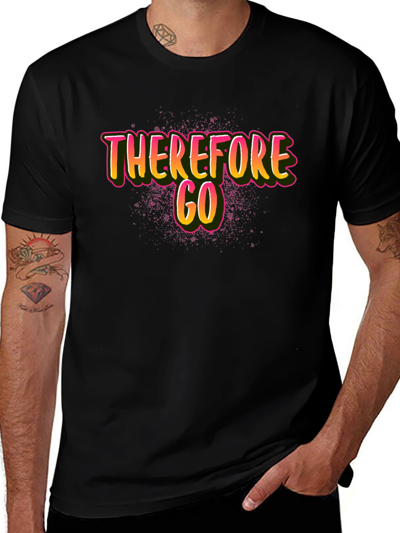 Variant 23 of Therefore Go Graphic Tee