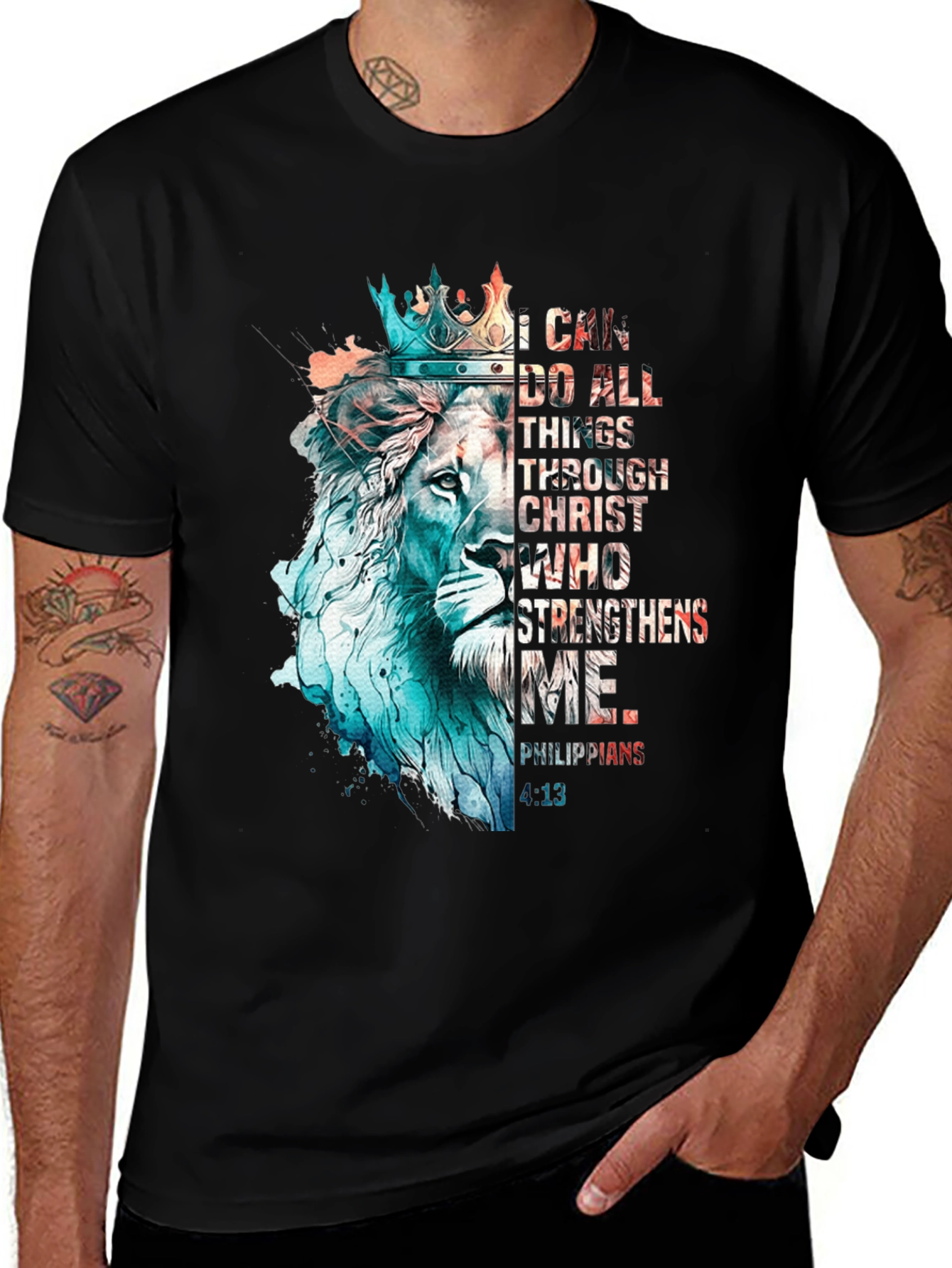 Lion King Christian T-Shirt - Faith Inspired Apparel