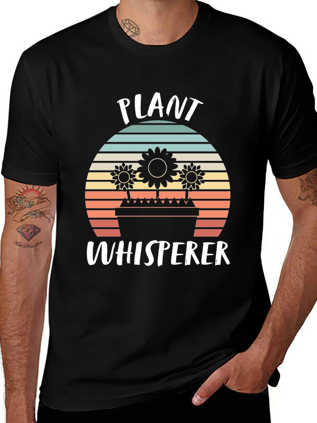Variant 18 of Plant Whisperer Graphic T-Shirt - Gardening Lover Tee