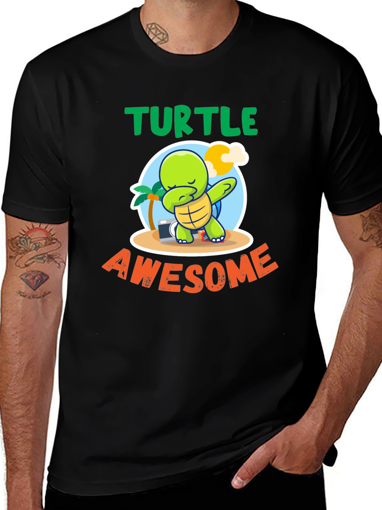 Variant 8 of Turtle Awesome T-Shirt 