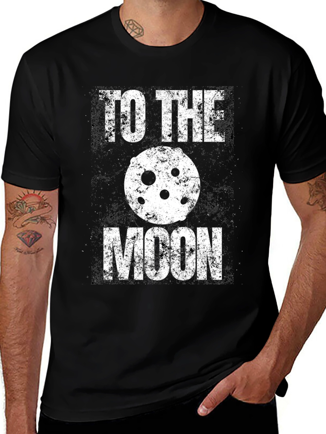 Variant 26 of To The Moon Graphic Tee - Crypto Enthusiast Apparel