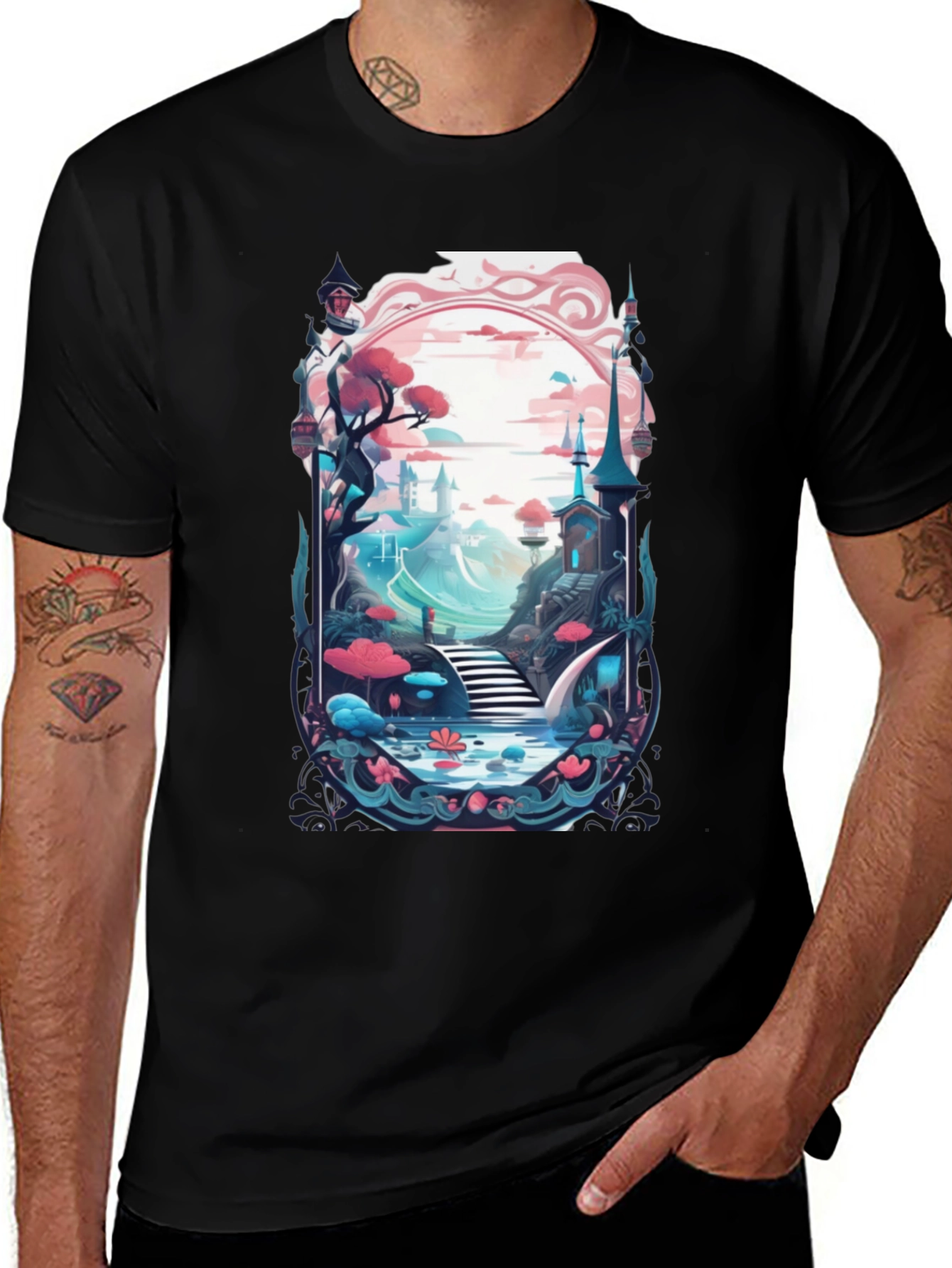 Variant 6 of Fantasy Realm T-Shirt