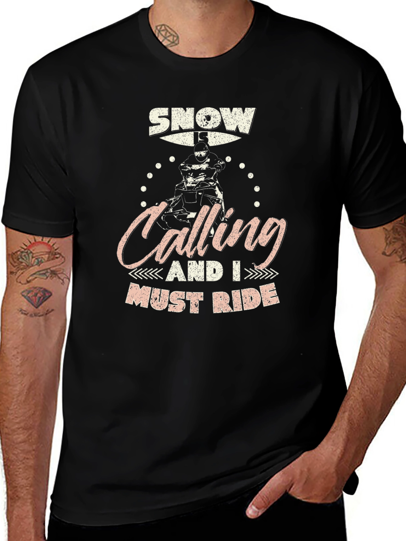 Variant 29 of Snow Calling T-Shirt, Ride