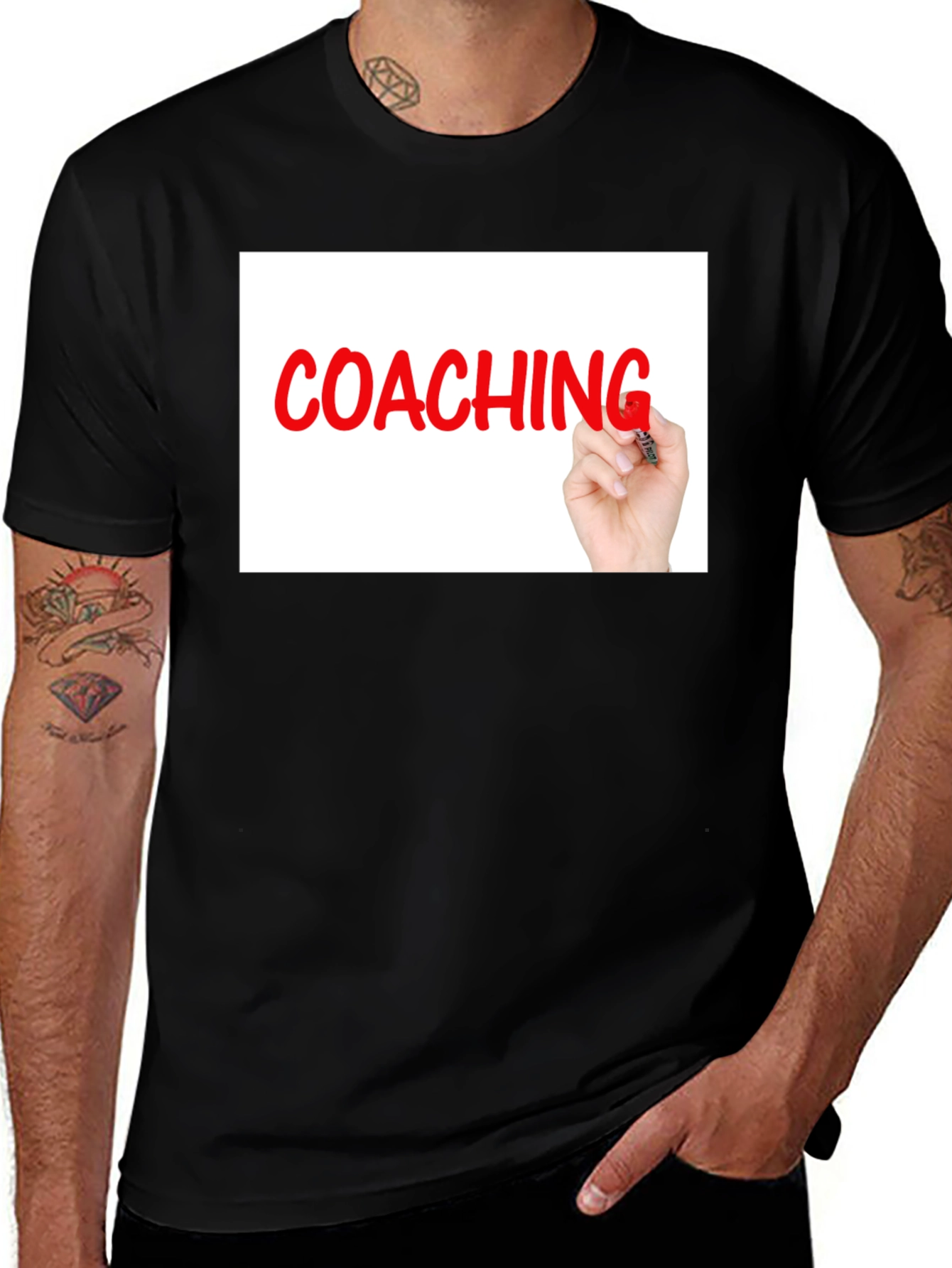 Coaching T-Shirt - Motivational Tee for Success