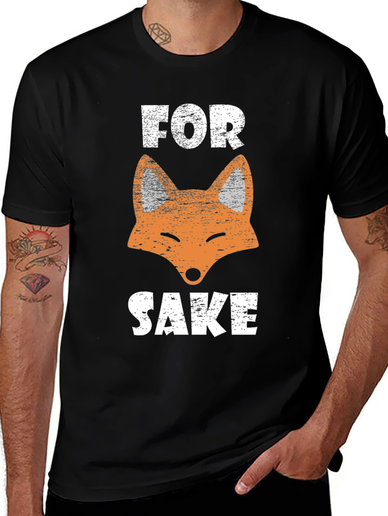 Variant 27 of For Fox Sake T-Shirt - Funny Animal Pun Tee