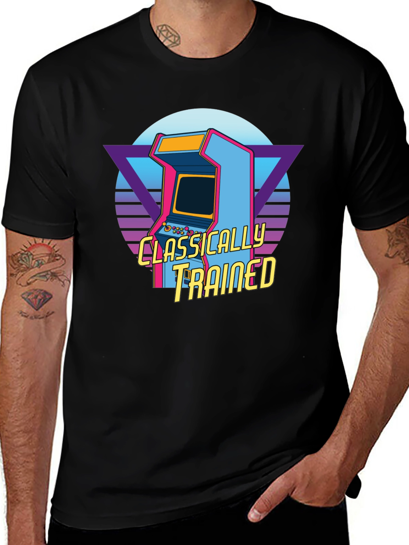 Variant 30 of Classically Trained Retro Arcade T-Shirt