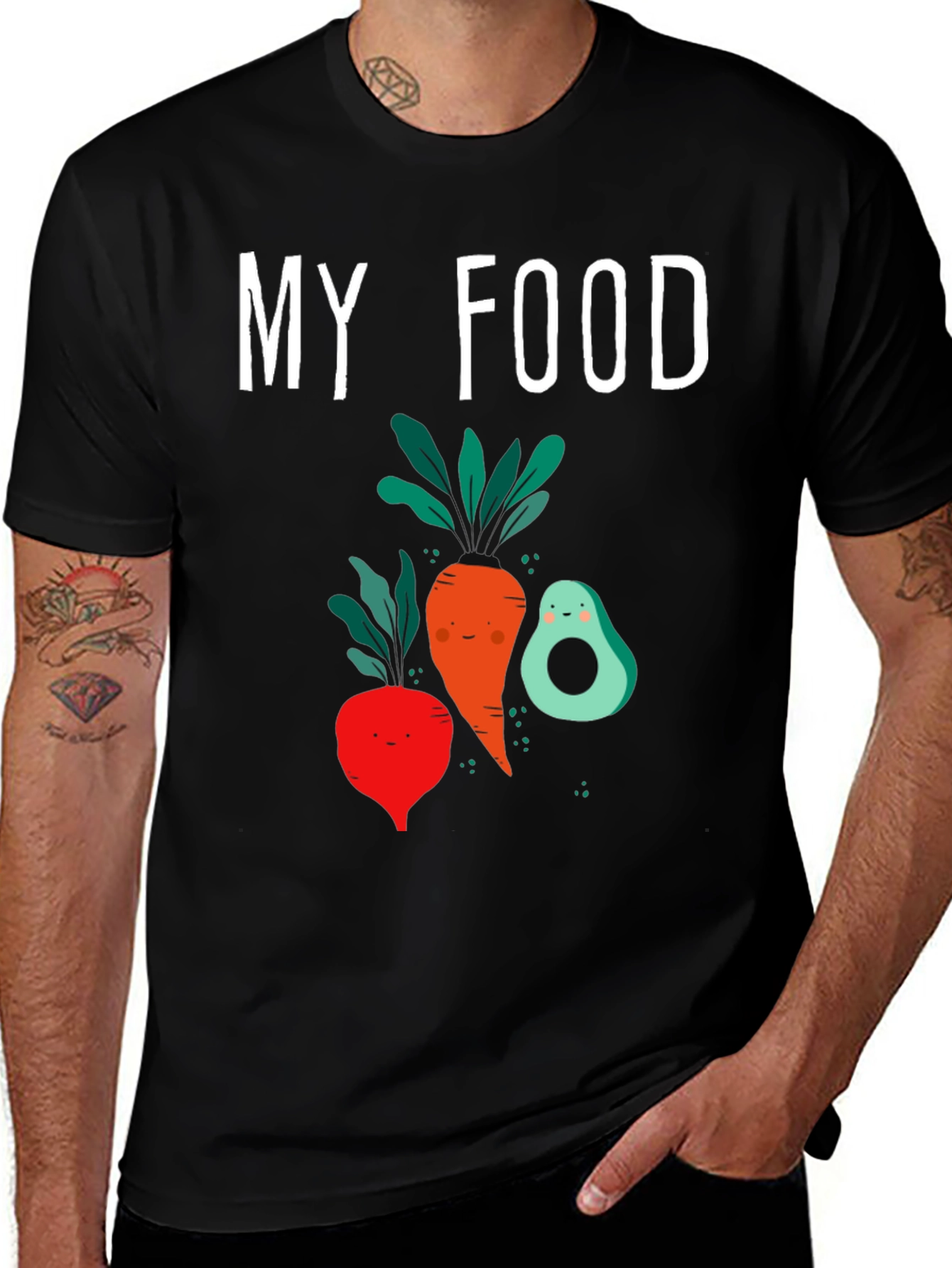 My Food Graphic Tee - Vegan & Vegetarian