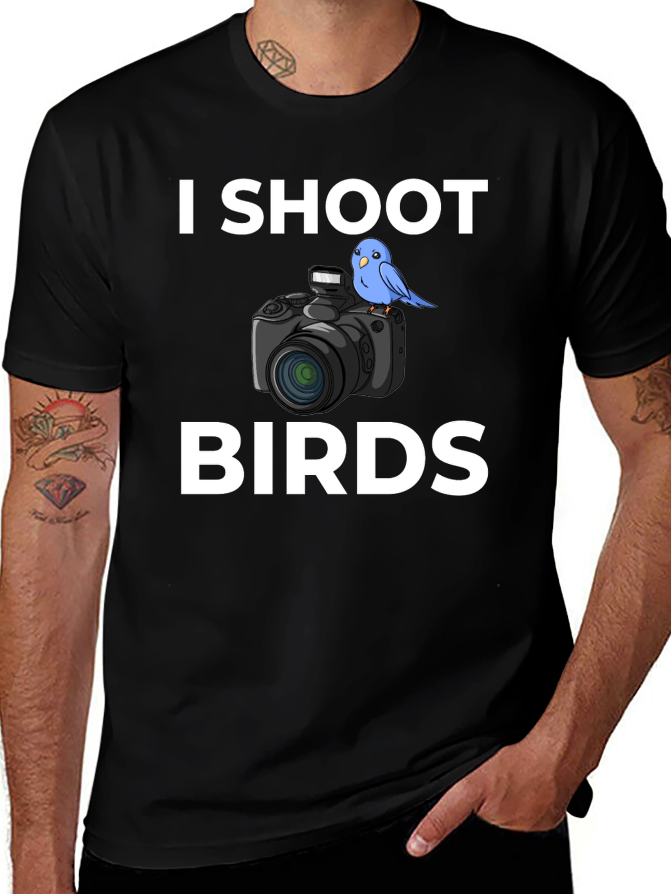 Variant 17 of I Shoot Birds Graphic T-Shirt