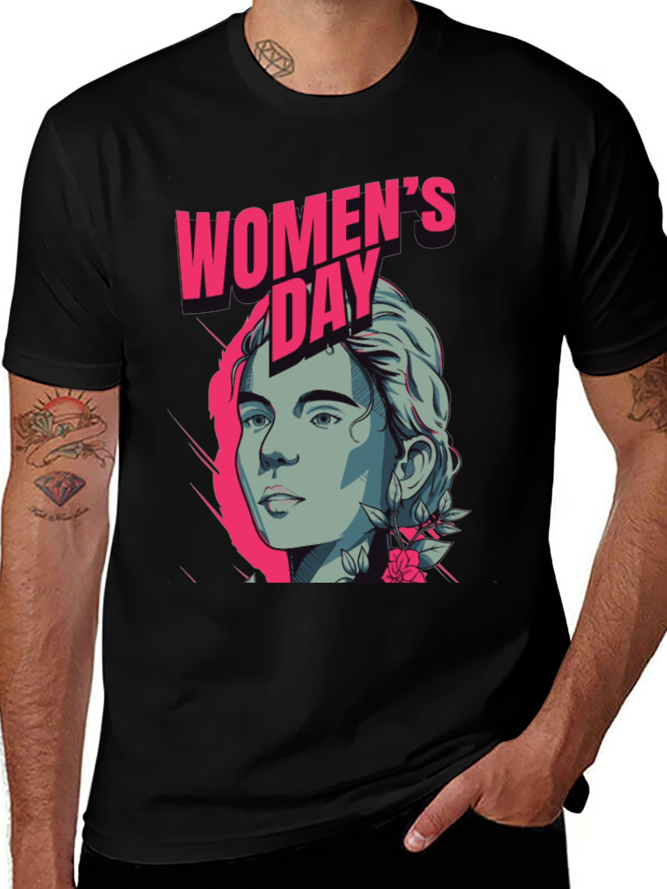 Variant 21 of Women's Day Graphic Tee - Modern Stylish Design