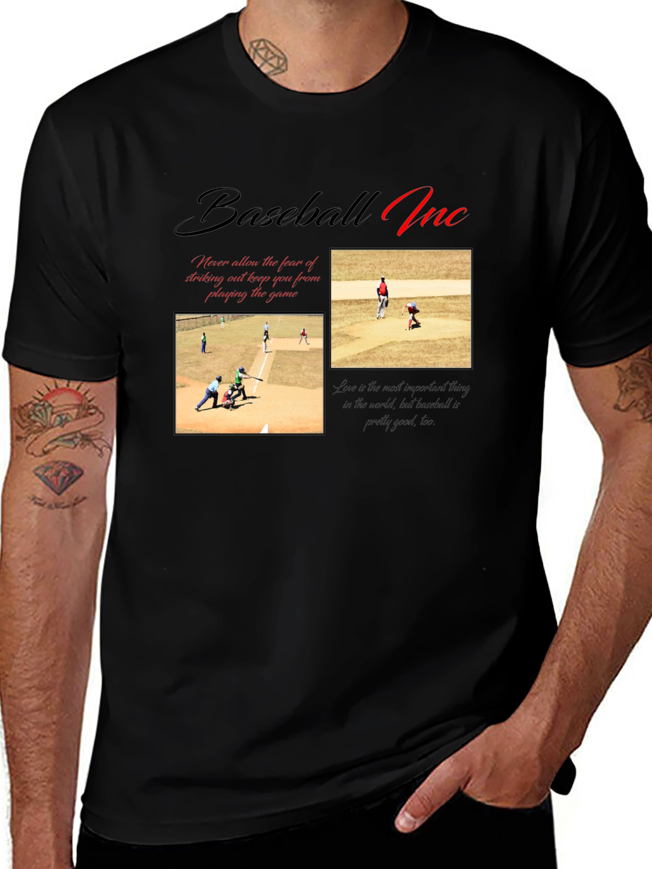 Variant 20 of Baseball Inc. Graphic Print T-Shirt