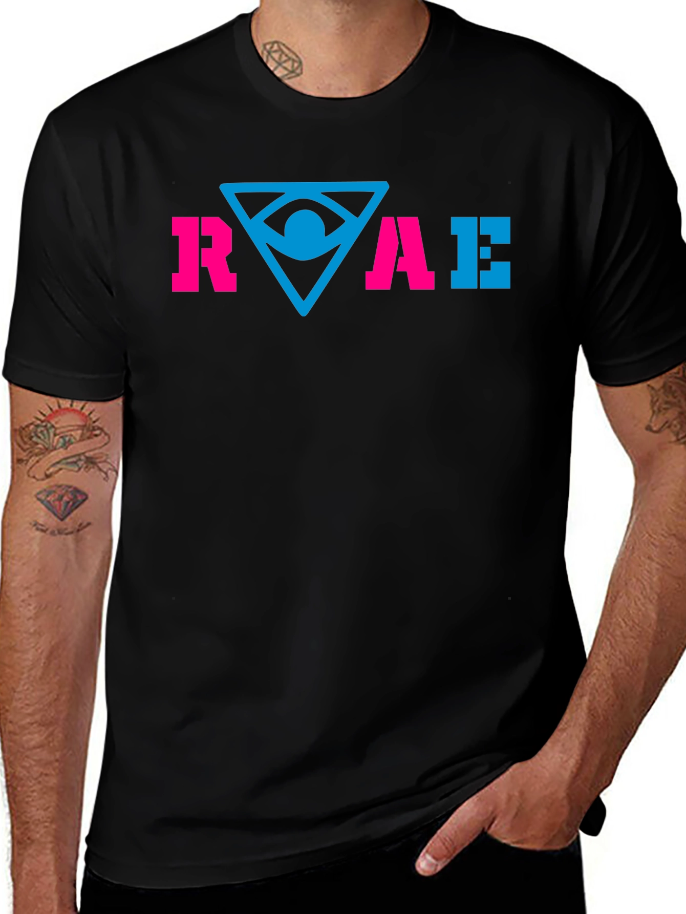 Variant 10 of RAE Graphic Tee - Stylish Cotton Blend T-Shirt
