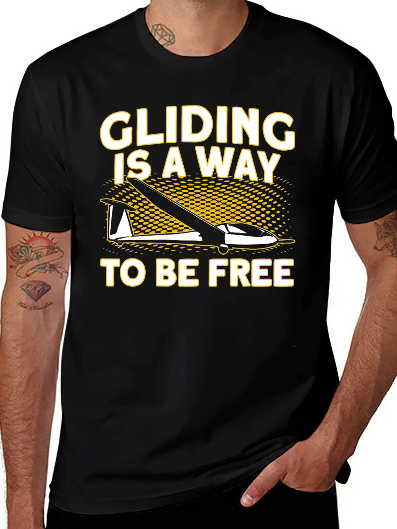 Gliding is a Way to Be Free T-Shirt