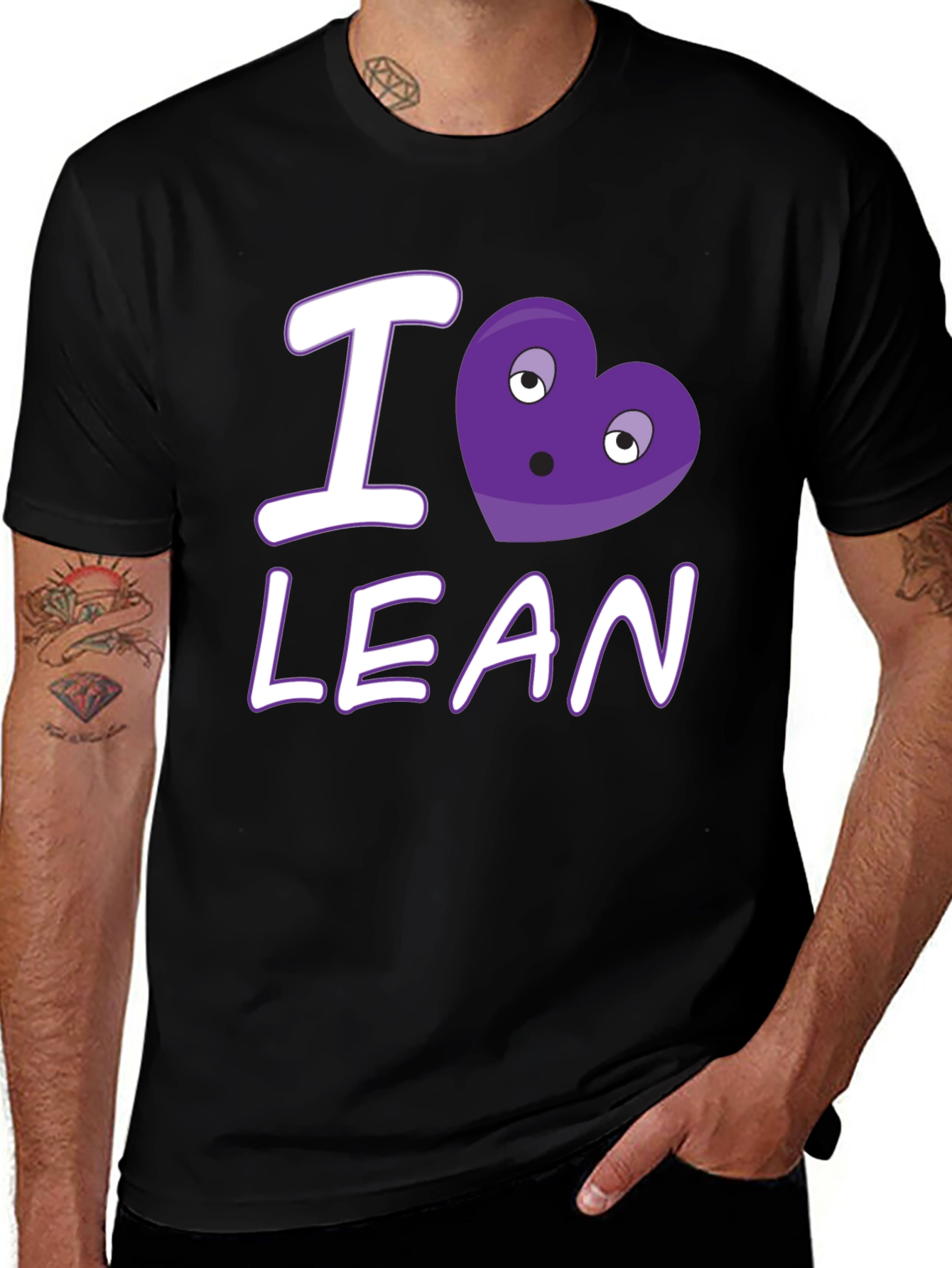 Variant 21 of I Heart Lean Funny T-Shirt