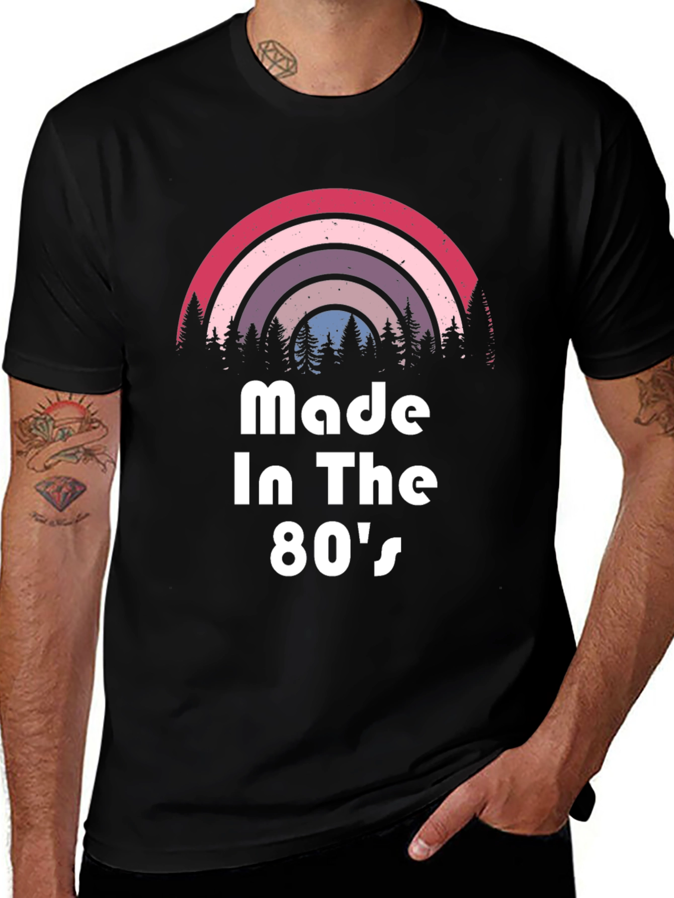Variant 15 of Retro 'Made In The 80's' Graphic Tee