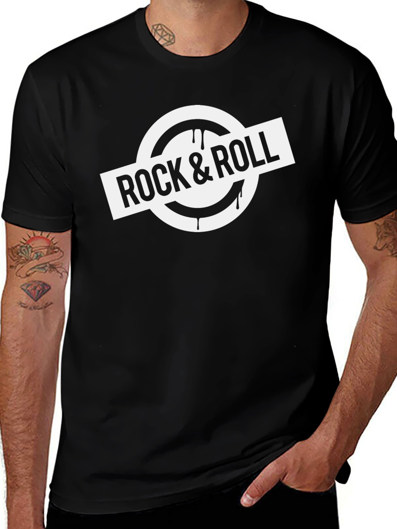 Rock & Roll Graphic T-Shirt - Classic Music Tee