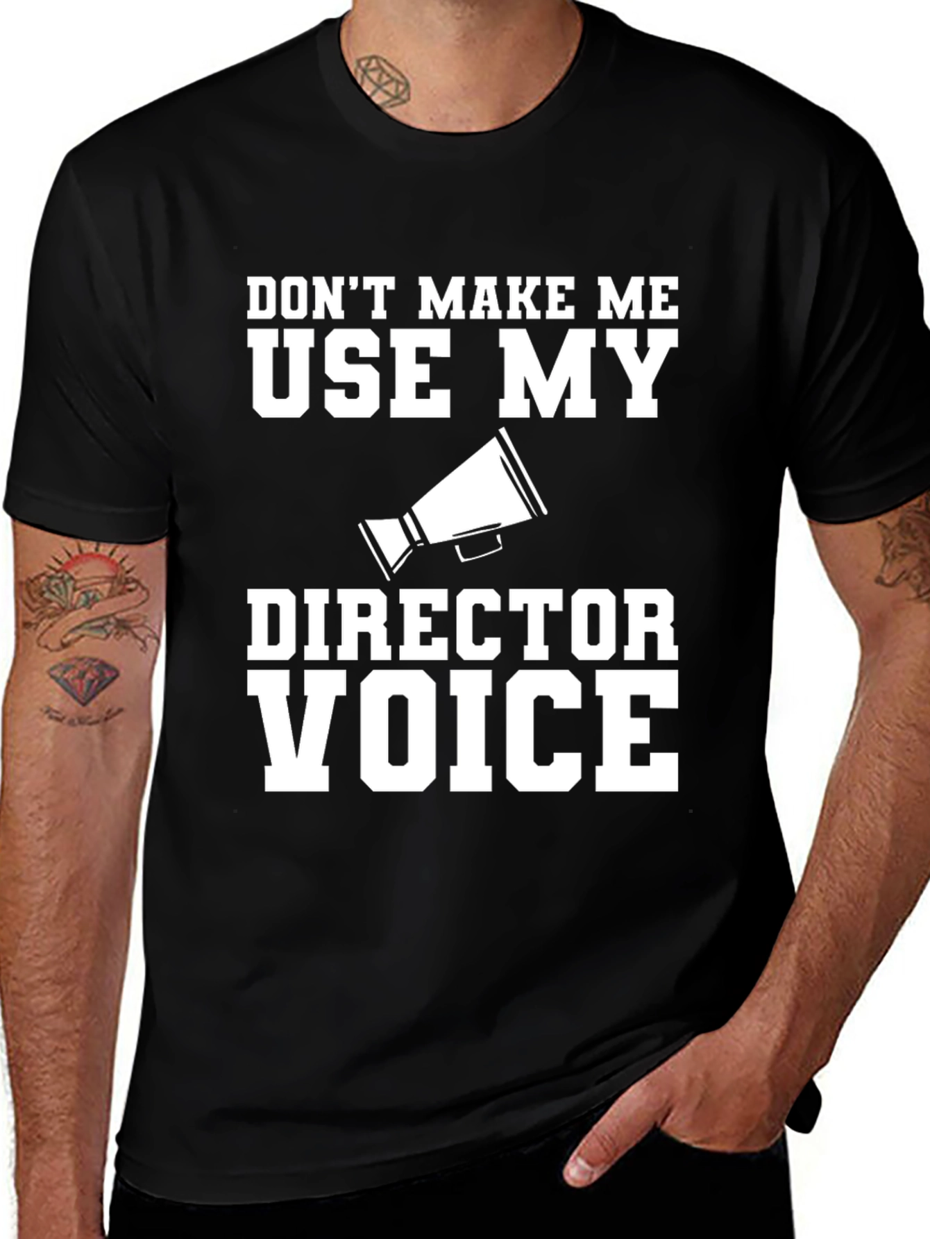 Variant 15 of Director Voice Graphic T-Shirt