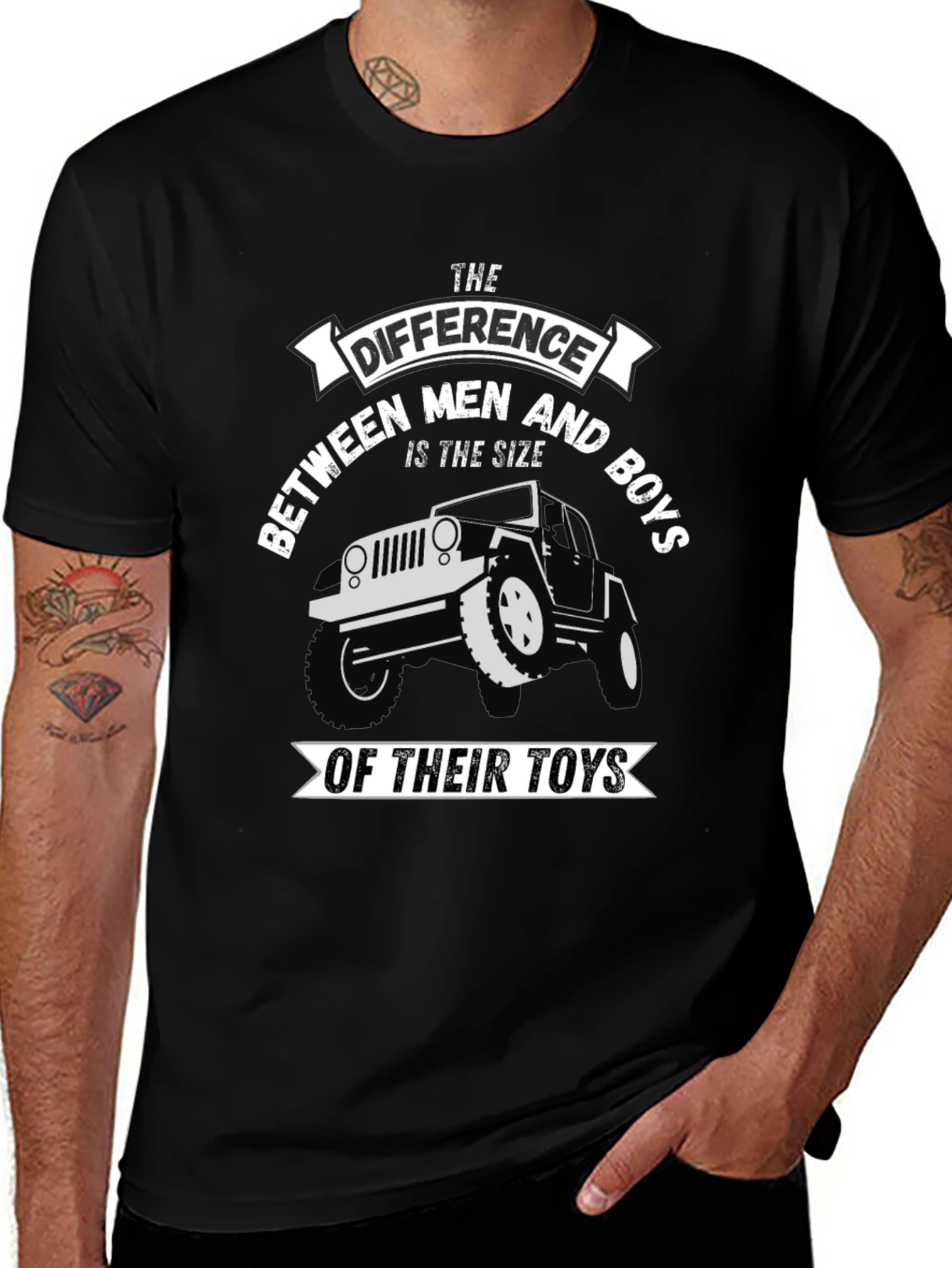 Men & Boys Jeep T-Shirt