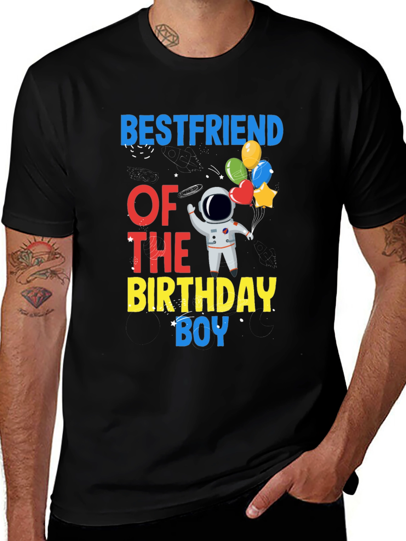 Variant 15 of Bestfriend of the Birthday Boy T-Shirt