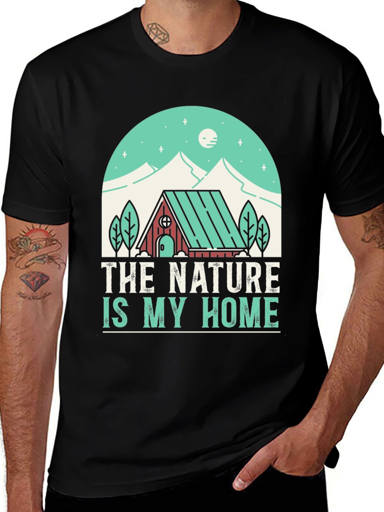 Nature Is My Home Graphic Tee