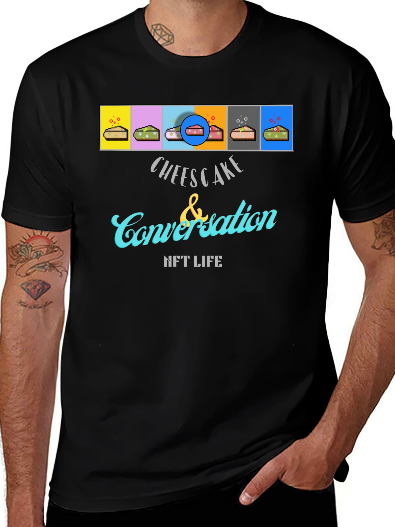 Cheesecake & Conversation NFT Life T-Shirt