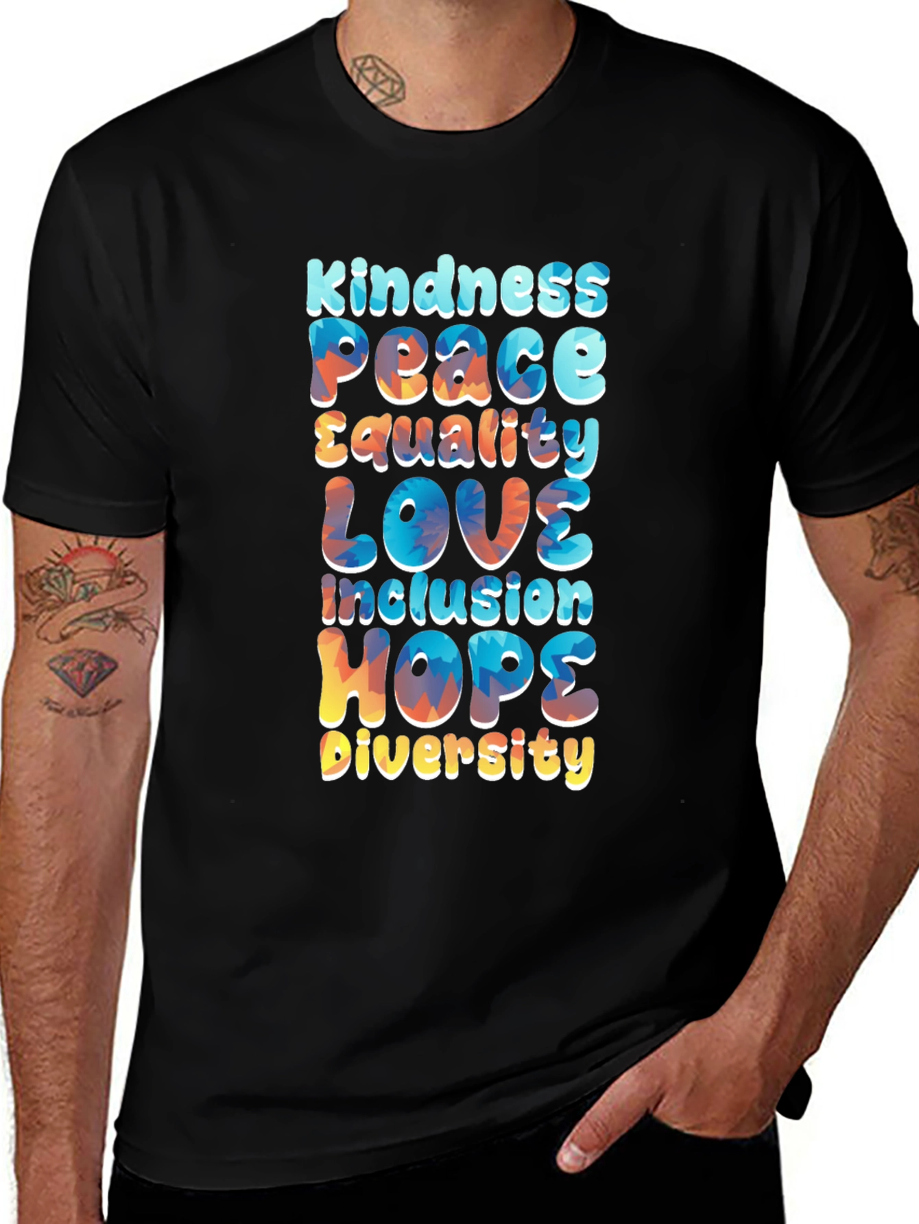 Variant 15 of Kindness Peace Equality T-Shirt