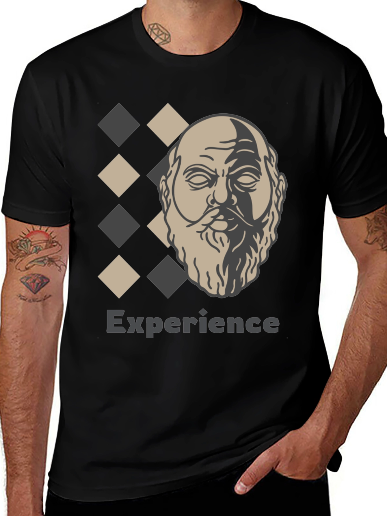 Experience Graphic Tee - Men's Black T-Shirt