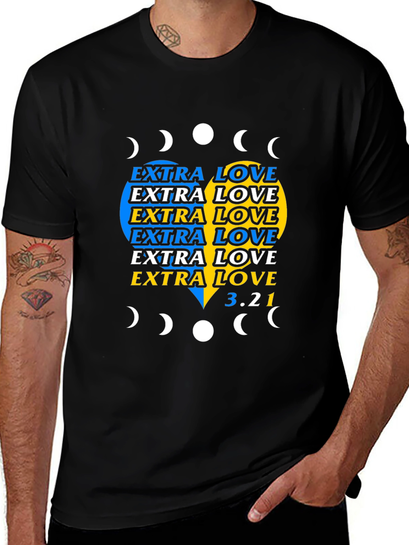 Extra Love Ukraine Support T-Shirt