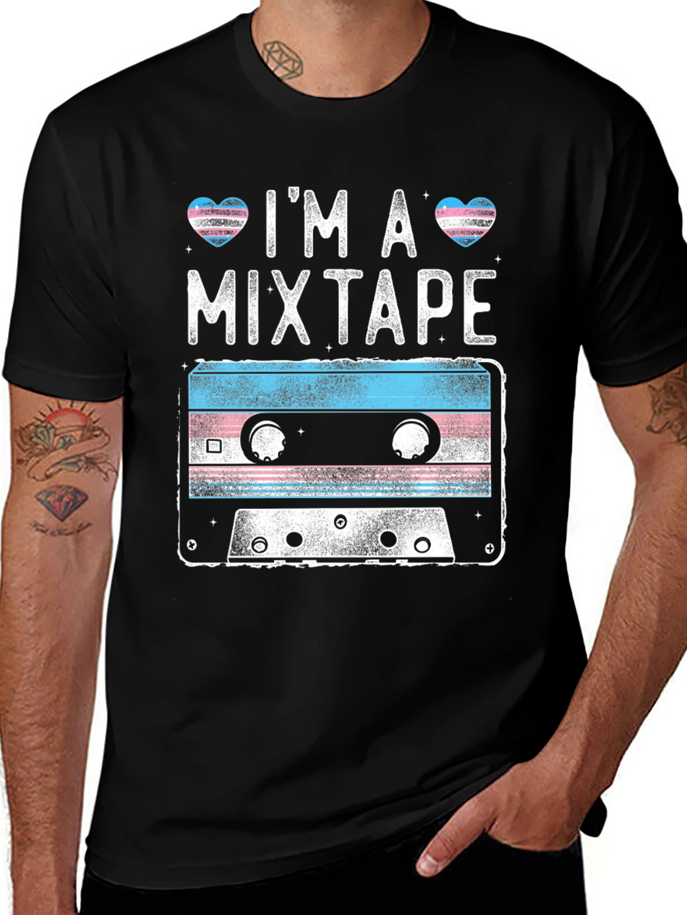 Variant 30 of Trans Mixtape Graphic Tee - Pride Edition