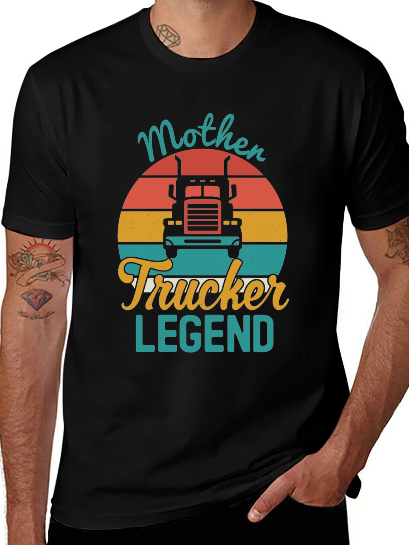 Variant 10 of Mother Trucker Legend T-Shirt