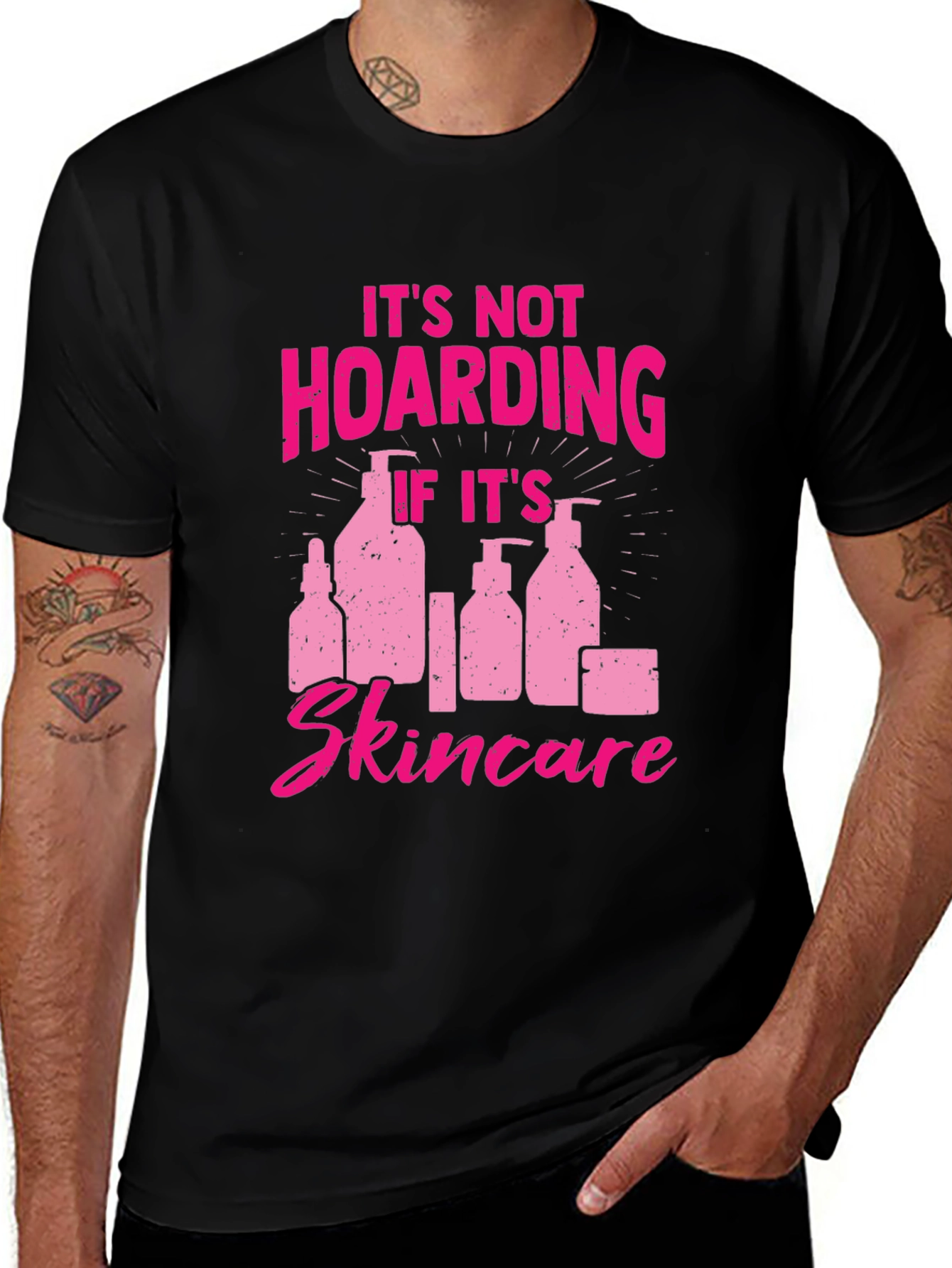 Variant 6 of It's Not Hoarding Skincare T-Shirt