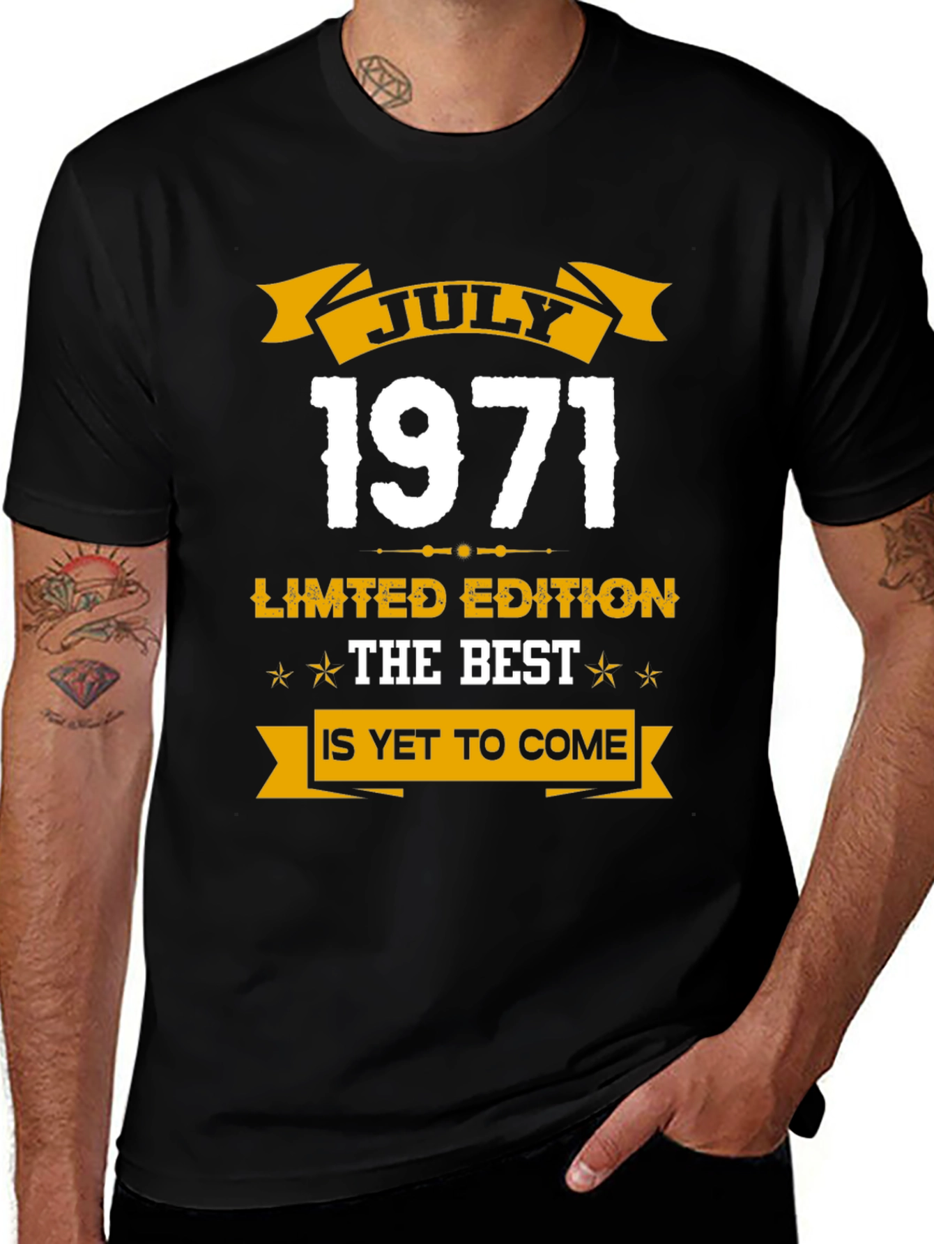 July 1971 Limited Edition Best Yet to Come Black T-Shirt
