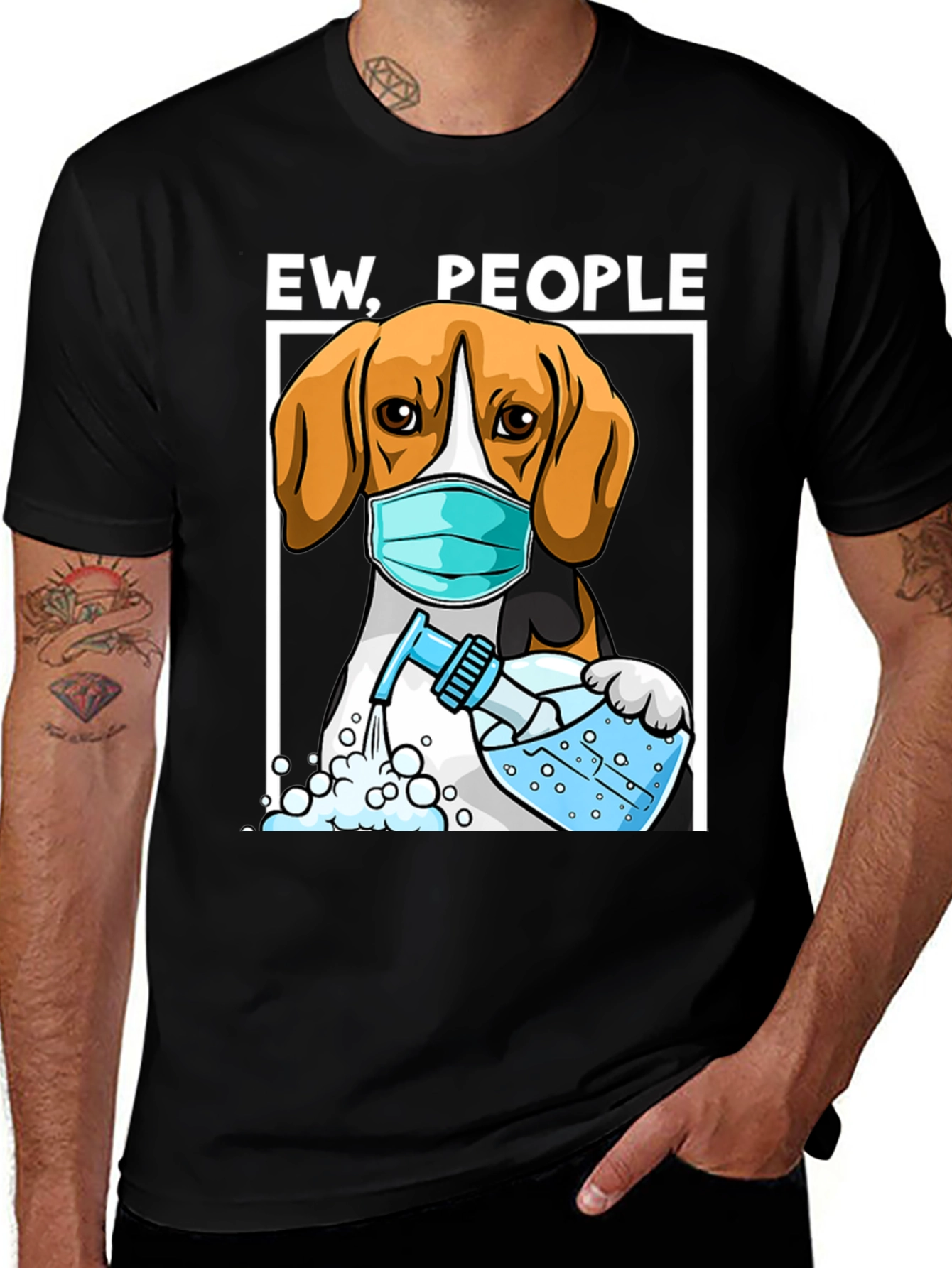 Variant 14 of Ew People Dog T-Shirt