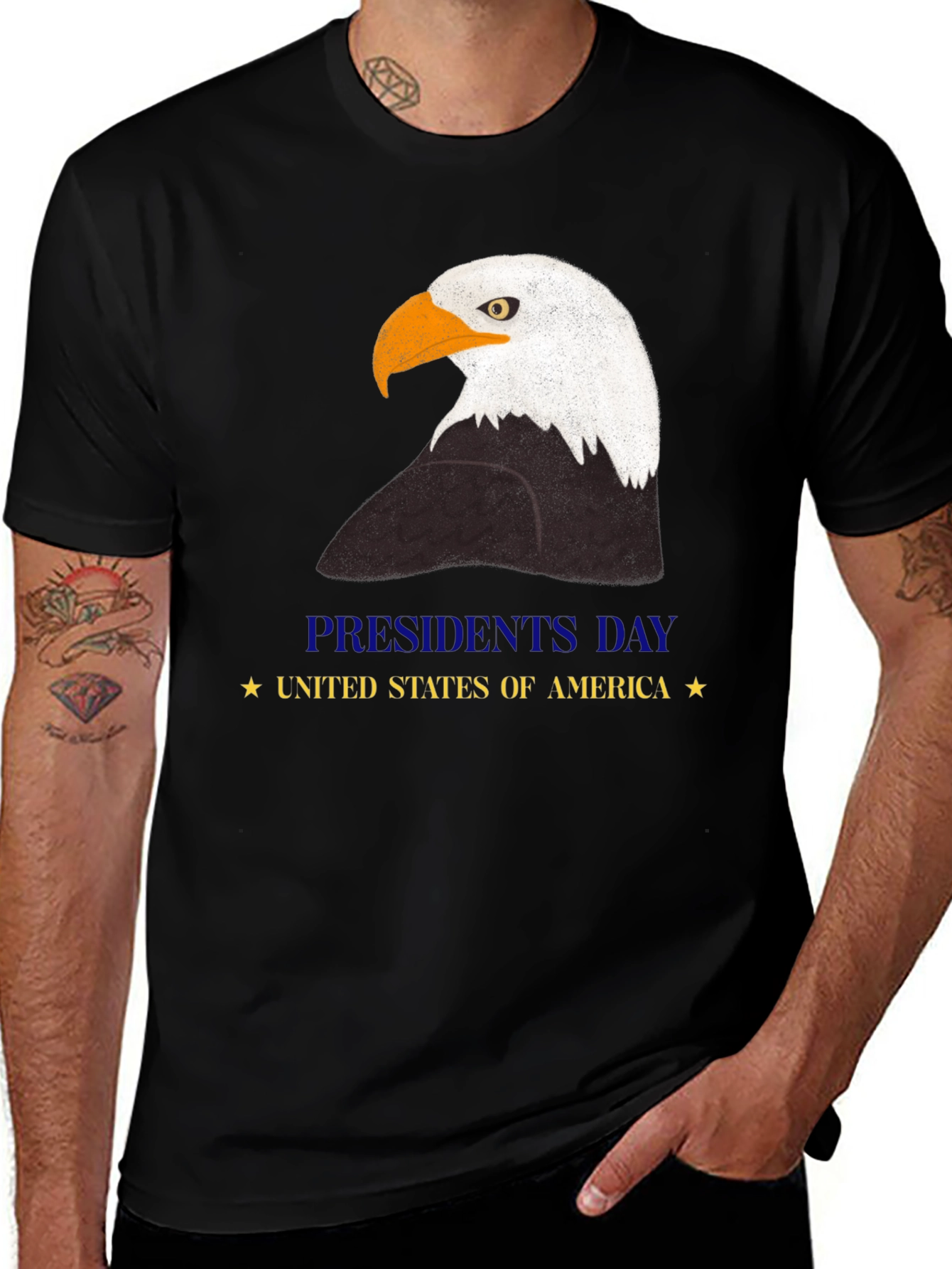 Variant 18 of Presidents Day Eagle Graphic T-Shirt
