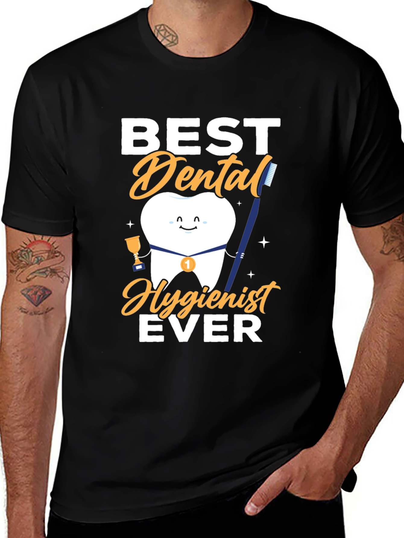 Variant 30 of Best Dental Hygienist Ever T-Shirt