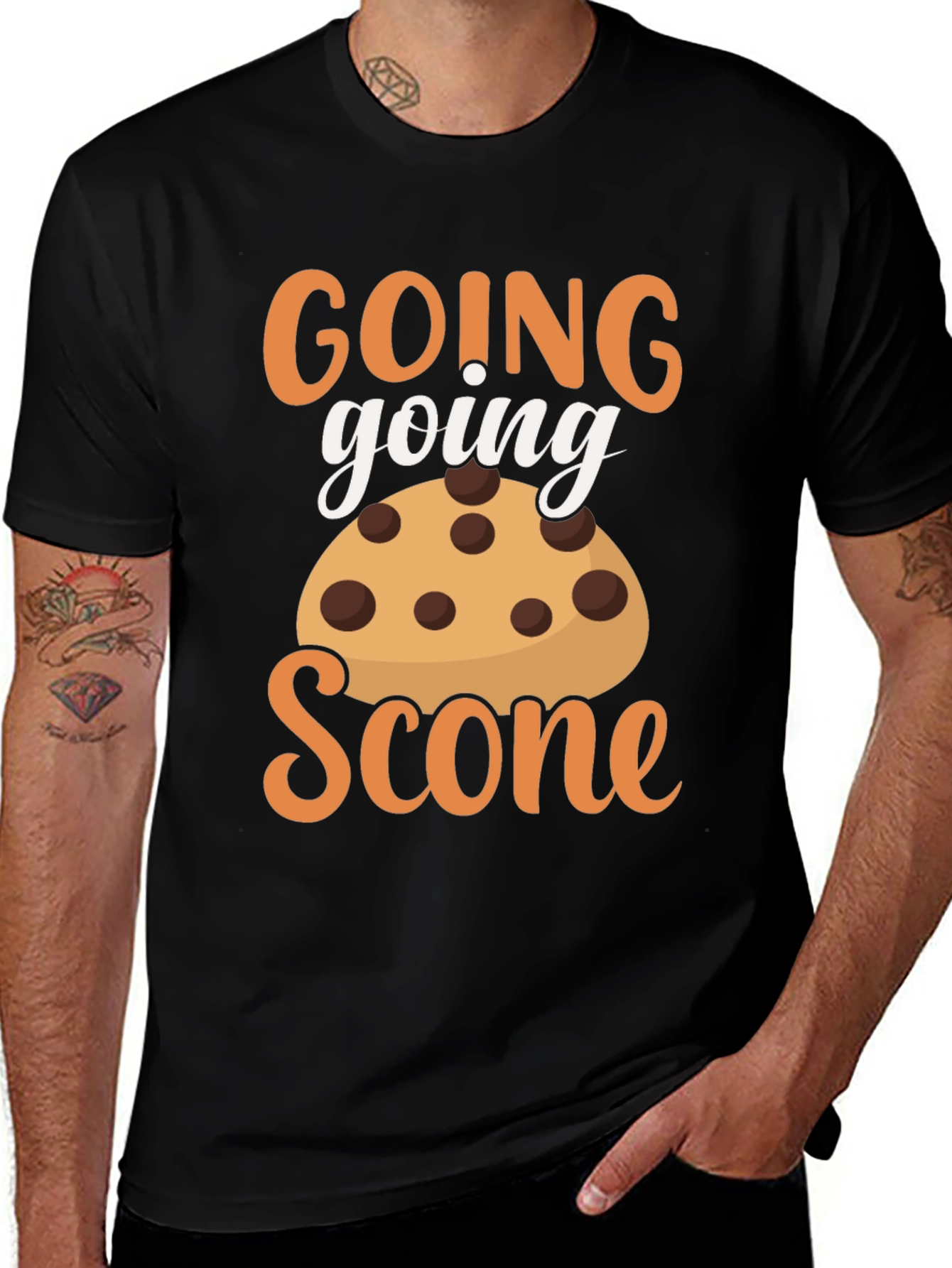 Variant 26 of Going Going Scone Funny Graphic T-Shirt