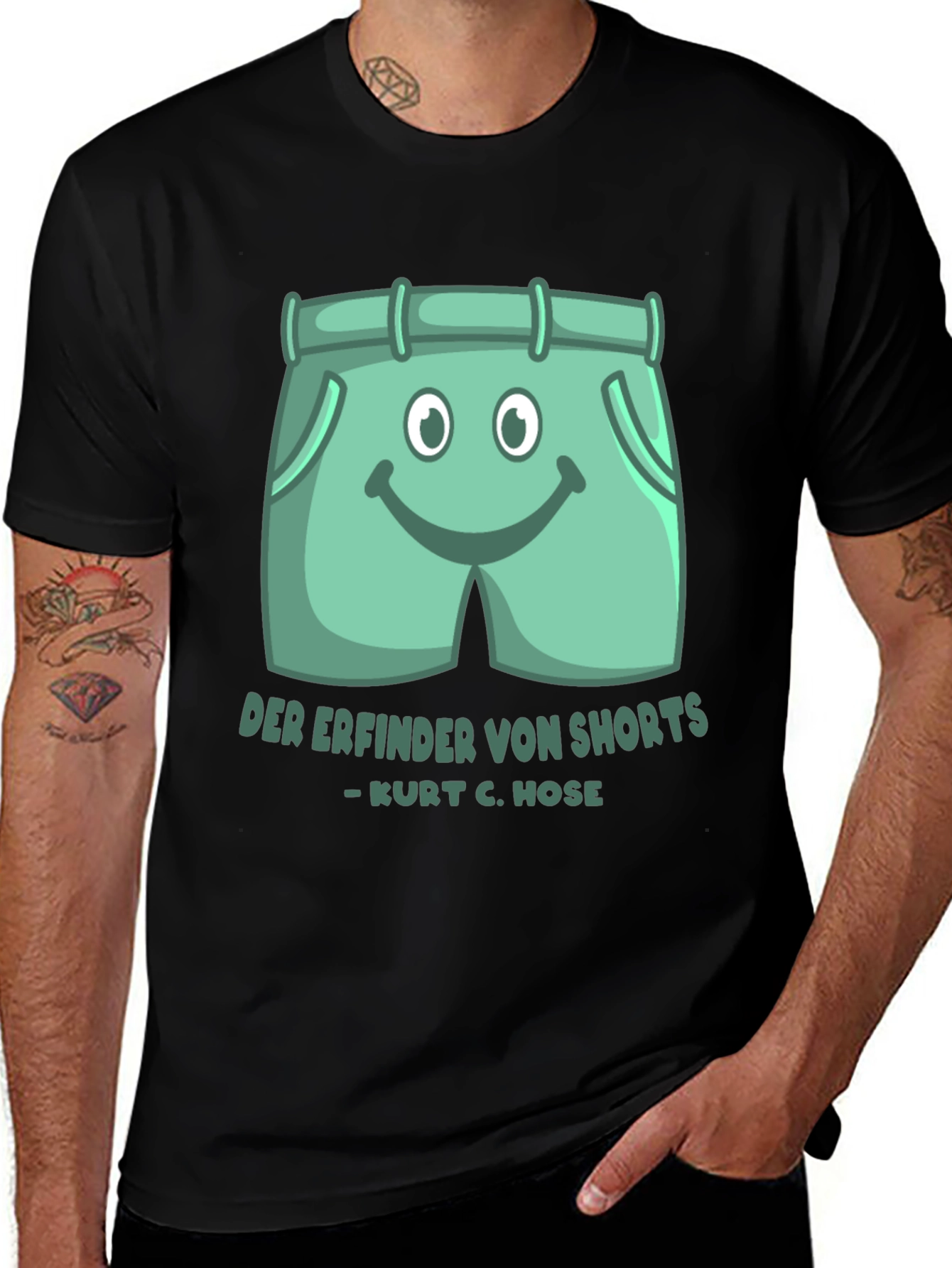 Variant 24 of Funny Shorts Inventor T-Shirt