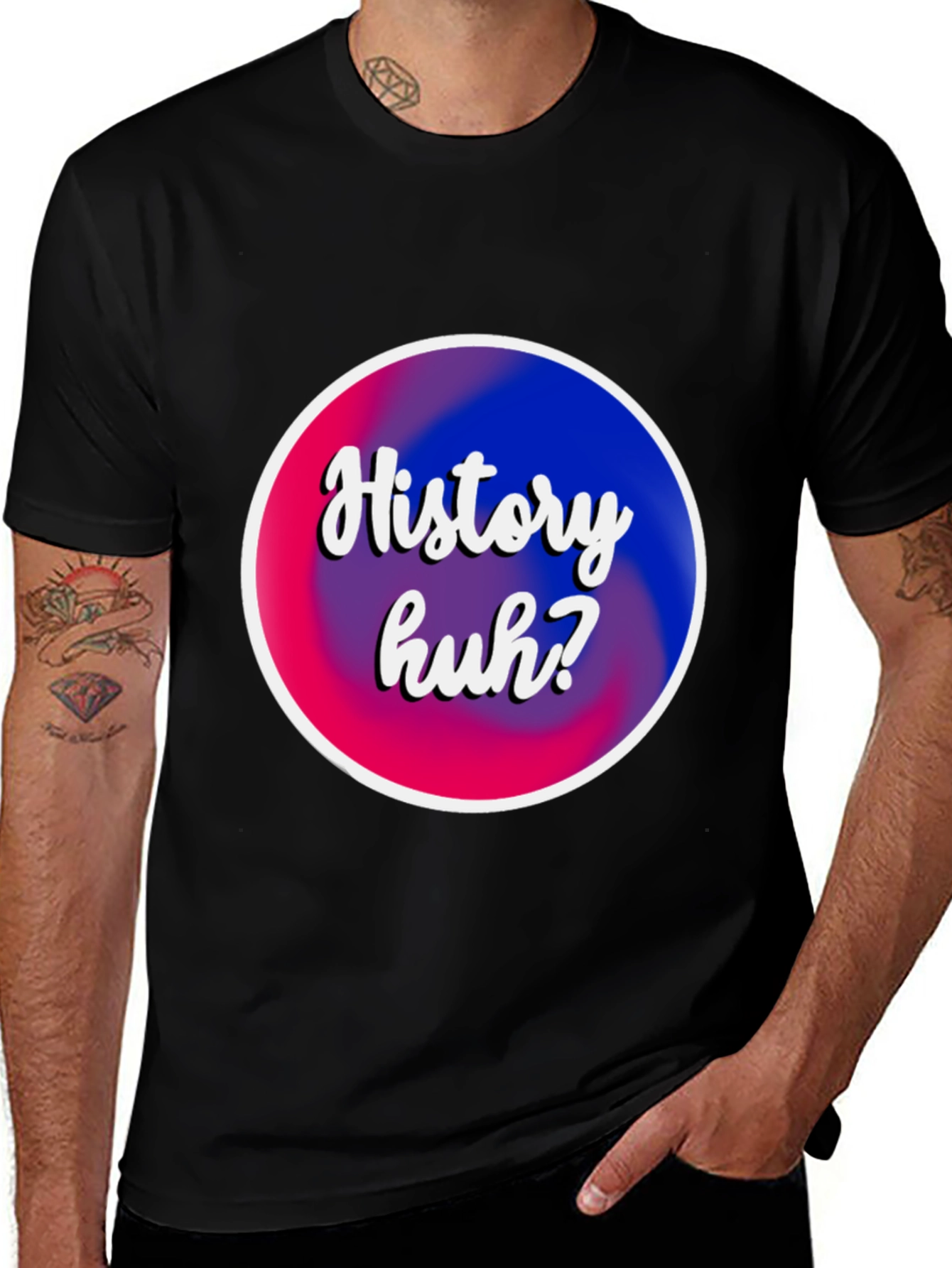 History Huh? Bisexual Pride Graphic Tee