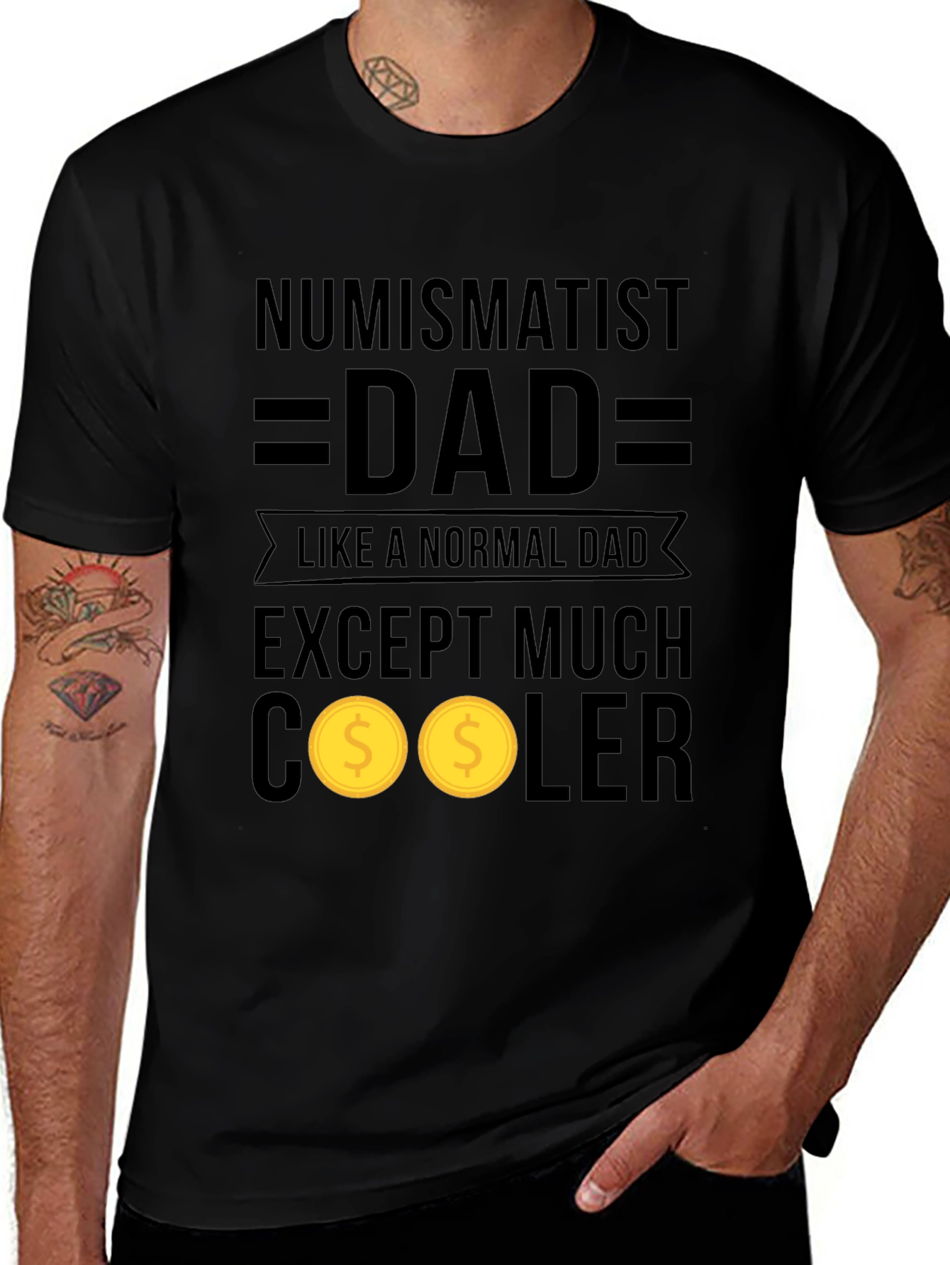 Variant 19 of Numismatist Dad T-Shirt - Collector Gift
