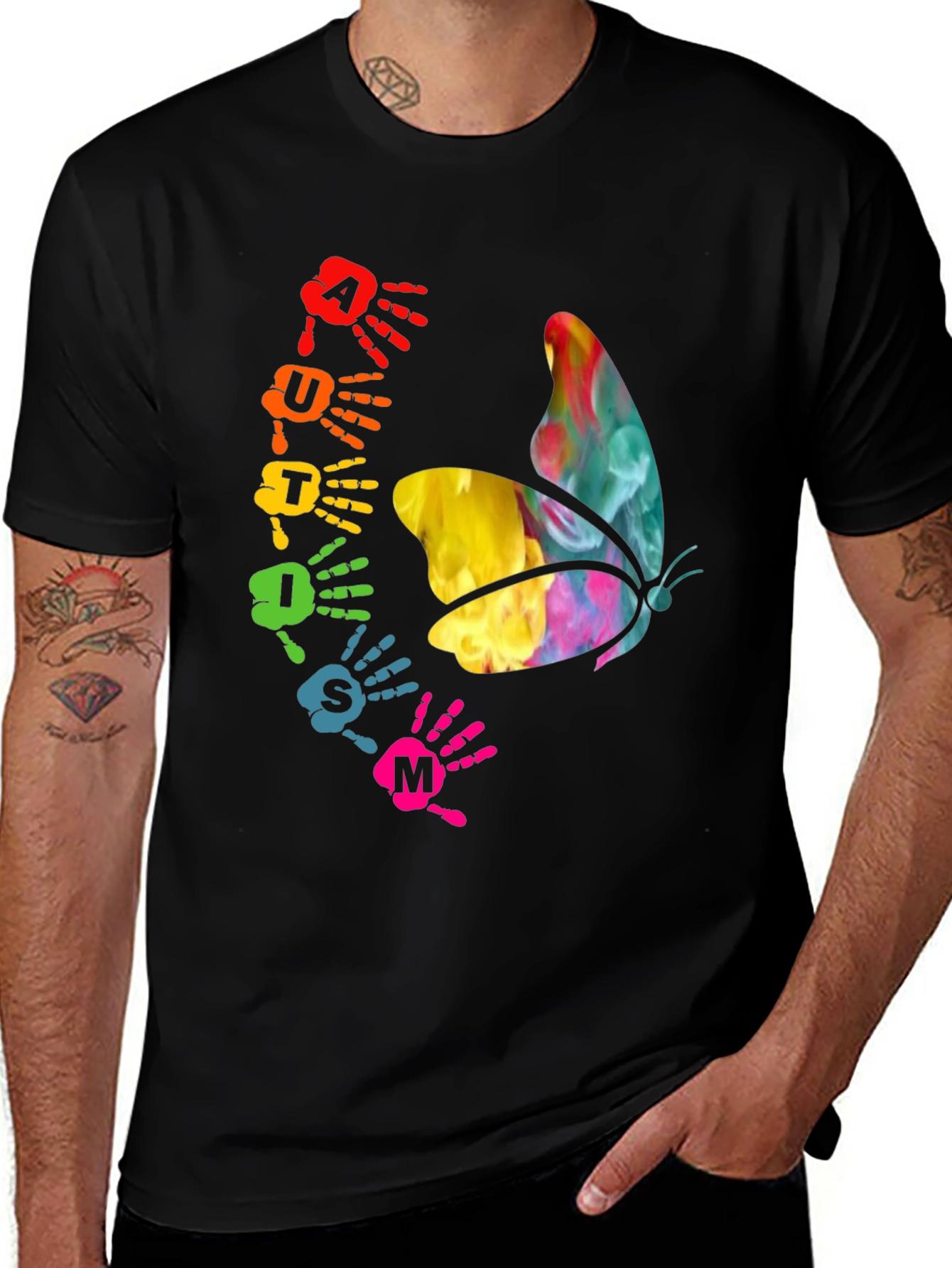 Autism Awareness Butterfly T-Shirt