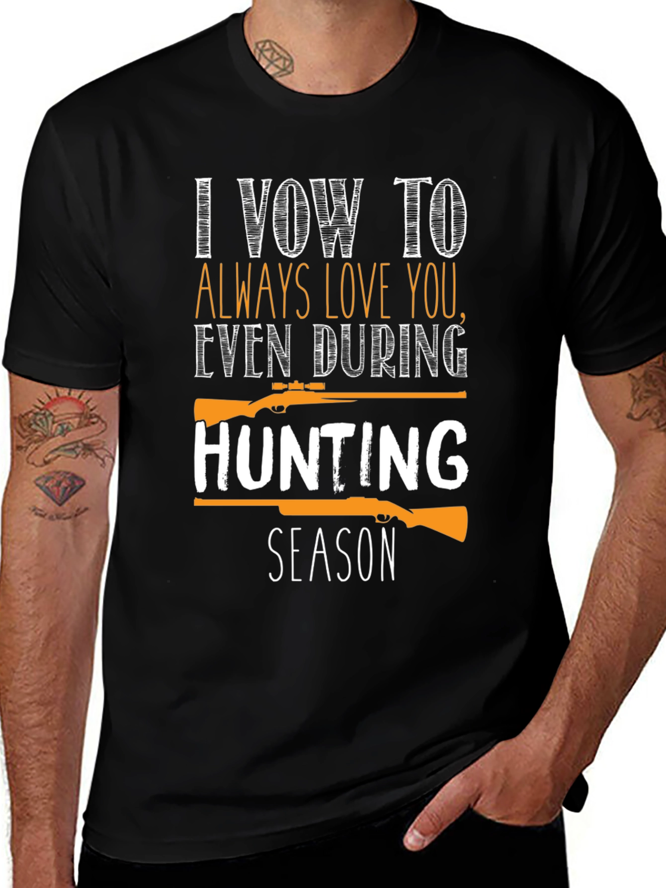 Variant 11 of Hunting Season Vow Graphic Tee