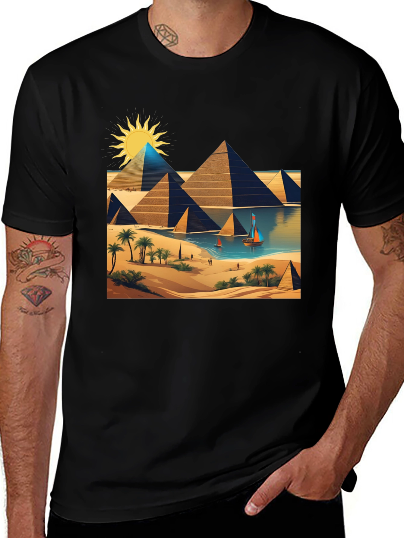 Egyptian Pyramids T-Shirt