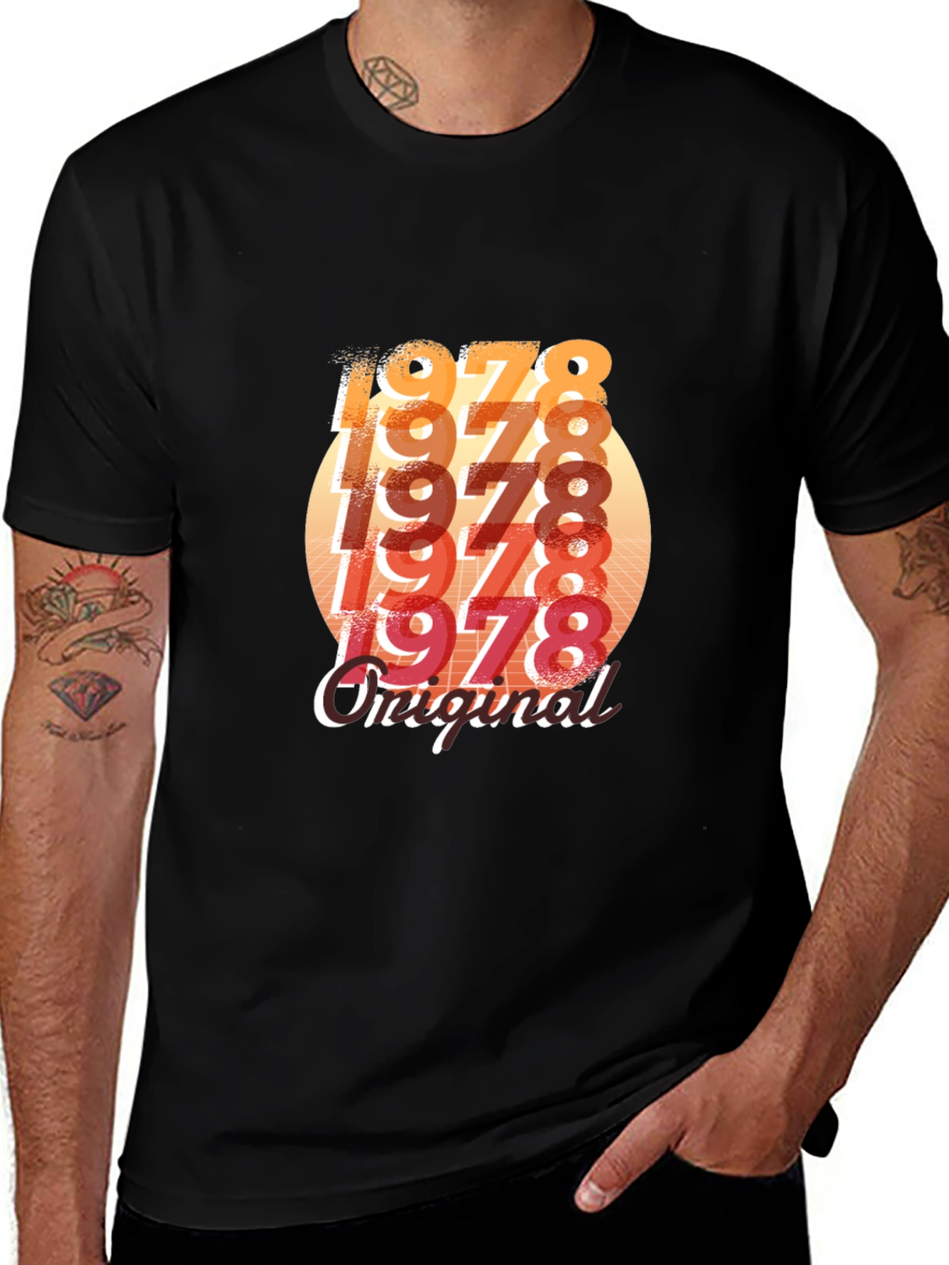 Variant 13 of Vintage 1978 Original Retro Style T-Shirt