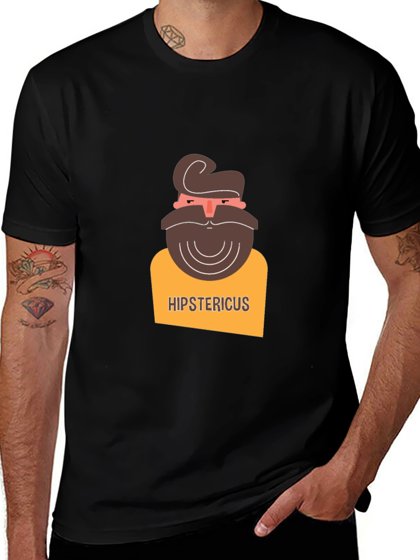 Variant 4 of Hipstericus Graphic Tee - Quirky & Stylish