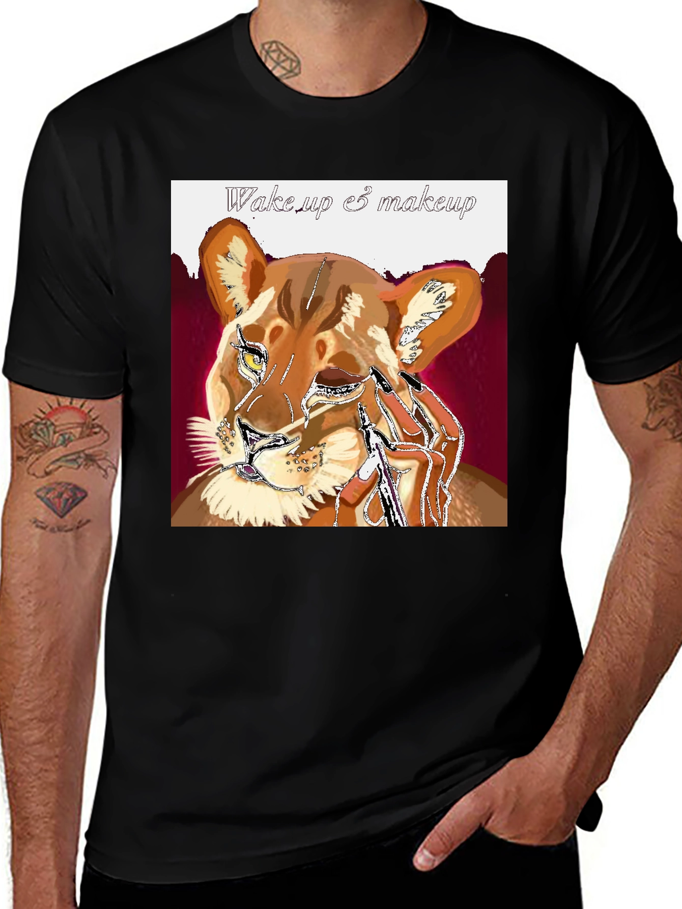 Variant 30 of Lioness Makeup Artist Graphic Tee