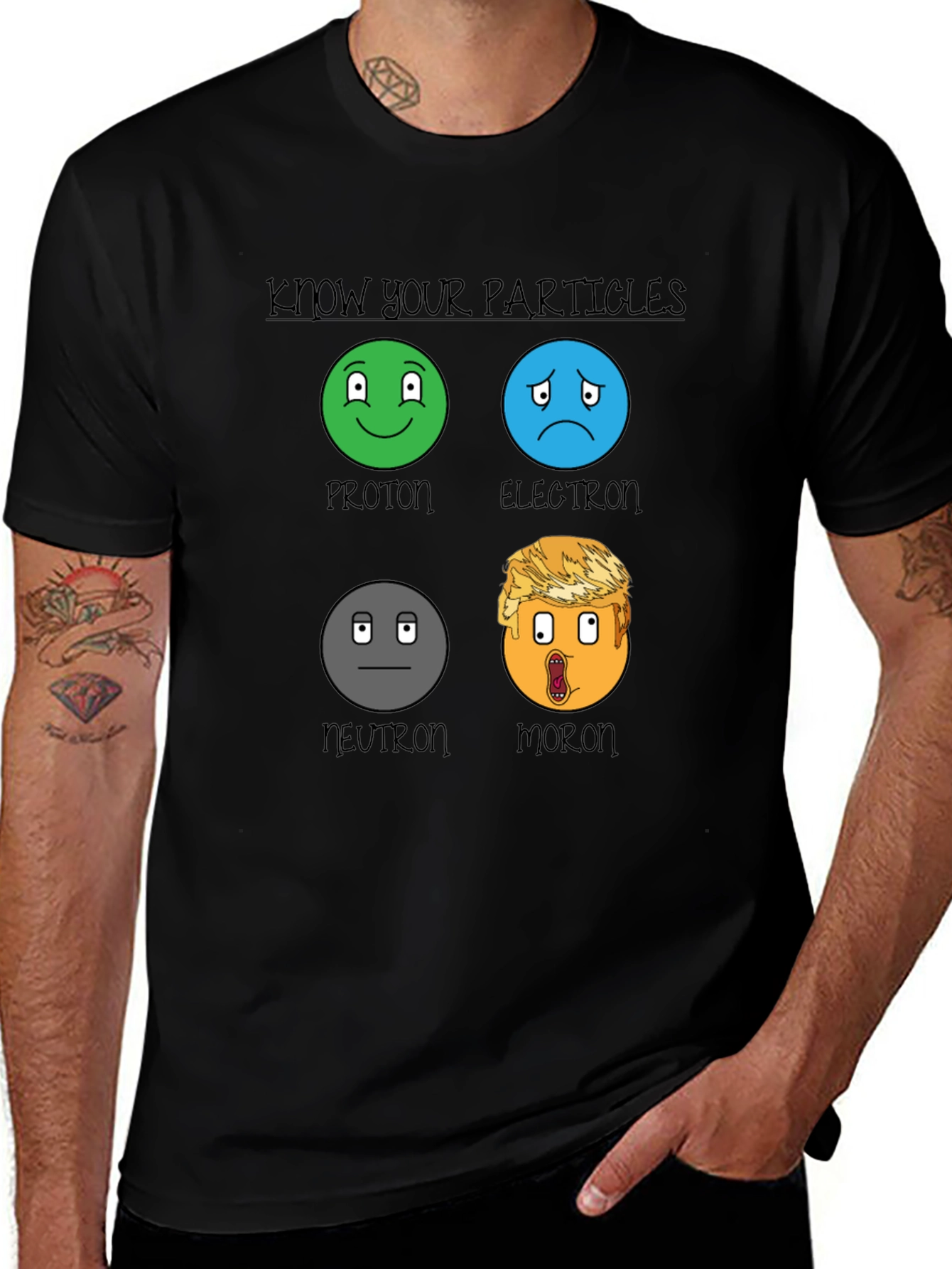 Know Your Particles Graphic T-Shirt